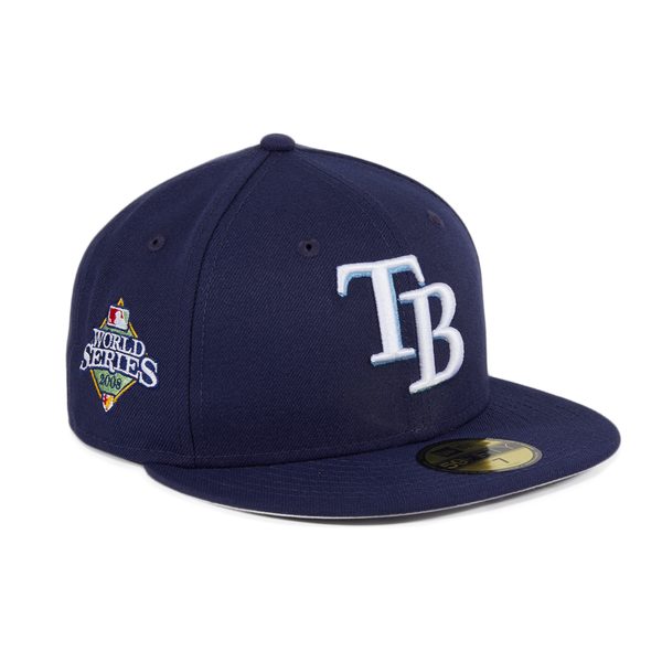 Tampa Bay Devil Rays New Era 59FIFTY City Icon Side Patch Fitted Hat 7 1/4