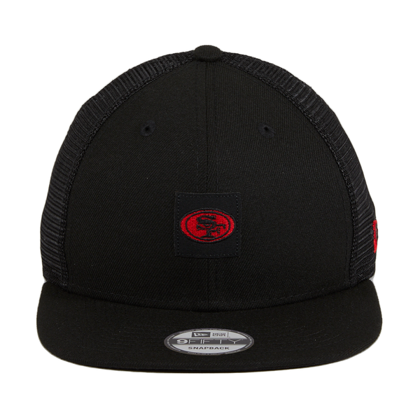 New Era 9Fifty San Francisco 49ers Shanahan Logo Trucker Snapback