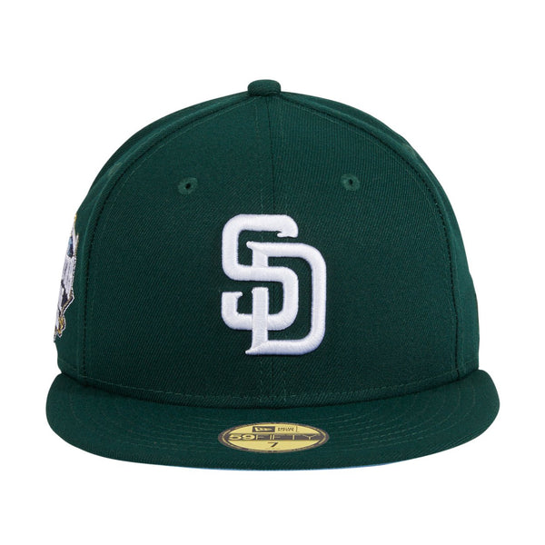 New Era San Diego Glow My God Padres 40th Anniversary Patch Hat Club  Exclusive 59Fifty Fitted Hat Black Men's - FW21 - US