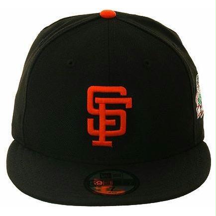 New Era 59Fifty San Francisco Giants 50th Anniversary Patch Hat - Red, – Hat  Club