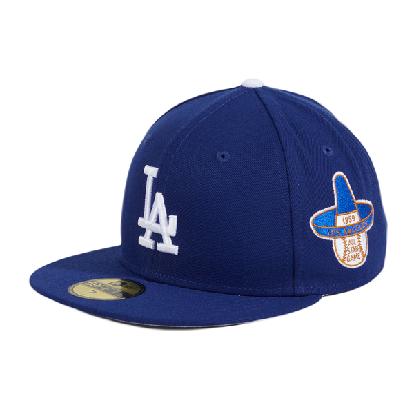 Los Angeles Baseball Hat Light Royal Blue 1959 All Star Game New Era 59FIFTY Fitted Light Royal Blue / White / 8