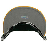Exclusive New Era 59Fifty Oakland Athletics w/ Gray Undervisor Home Hat - 2T Green, Gold