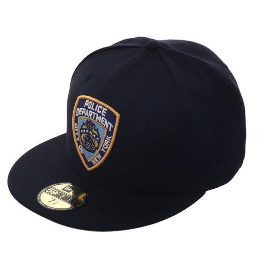 New York Baseball Hat x NYPD Navy New Era 59FIFTY Fitted Navy / White / 7 1/8