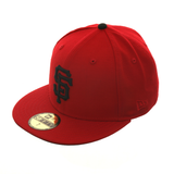 Exclusive New Era 59Fifty San Francisco Giants Hat - Red, Black