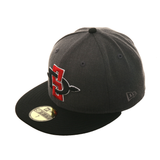 New Era San Diego State University Hat - 2T Graphite Heather , Black