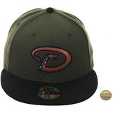 Exclusive New Era Arizona Diamondbacks Hat - 2T Olive, Black