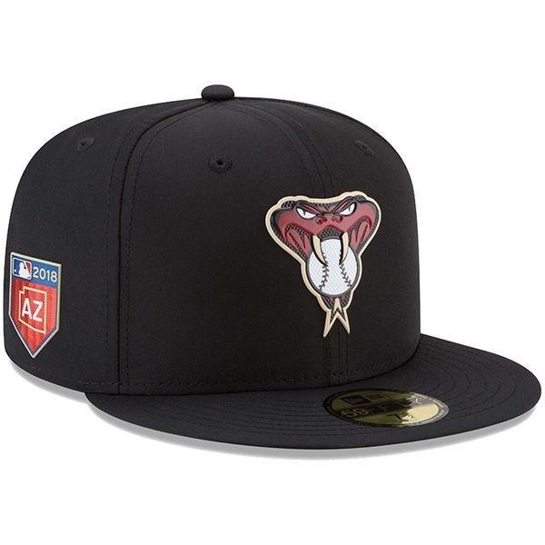 New Era Authentic Collection Arizona Diamondbacks 2018 Spring Training Prolight Game Fitted Hat