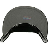 Hat Club Exclusive New Era 59Fifty Chicago White Sox w/ Gray Undervisor Fitted Hat - Black