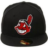 Exclusive New Era 59Fifty Cleveland Indians 1994 Road w/ Gray Undervisor Hat - Navy, Red