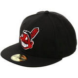 Exclusive New Era 59Fifty Cleveland Indians 1994 Road w/ Gray Undervisor Hat - Navy, Red