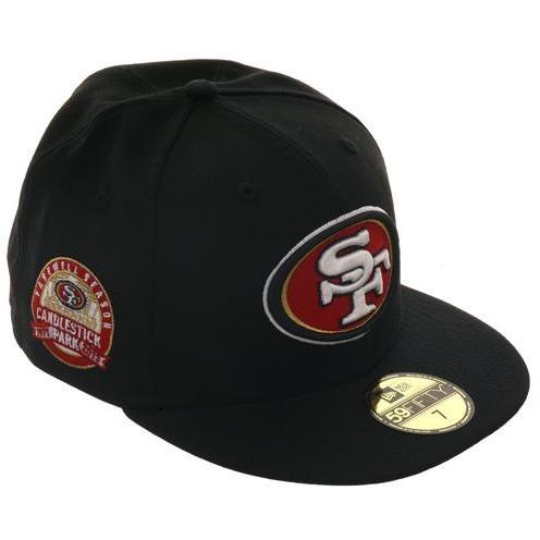 Exclusive New Era 59Fifty San Francisco 49ers CSP Patch Hat - Black