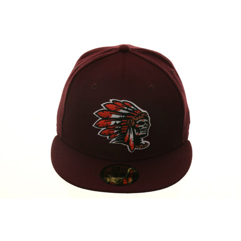 Skull Chief Exclusive New Era 59Fifty Hat - Maroon