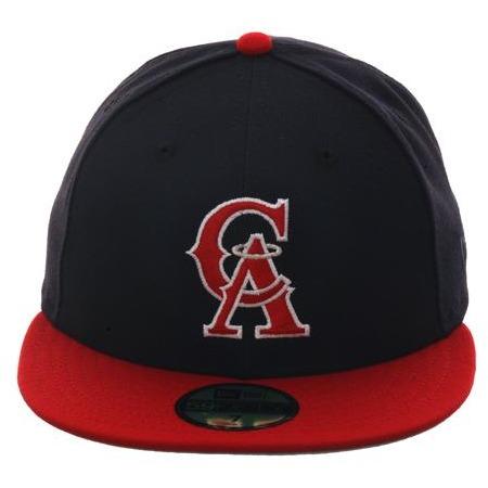 Exclusive New Era Los Angeles Angels 1993 Hat - 2T Navy, Red