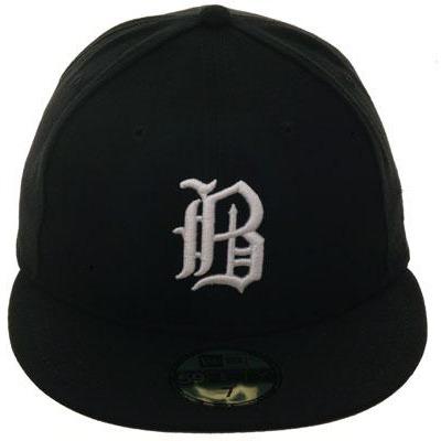 Exclusive New Era 59Fifty Birmingham Barons Hat - Black