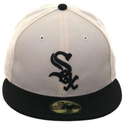 Exclusive New Era White Sox Hat - 2T White, Black