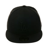 Exclusive New Era 59Fifty Los Angeles Dodgers Matte Metal Hat - Black, Black