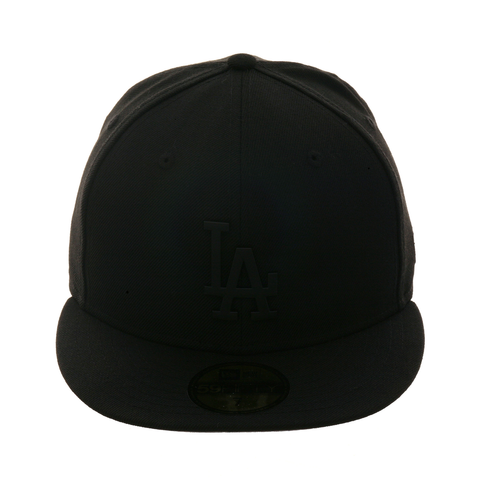 Exclusive New Era 59Fifty Los Angeles Dodgers Matte Metal Hat - Black, Black