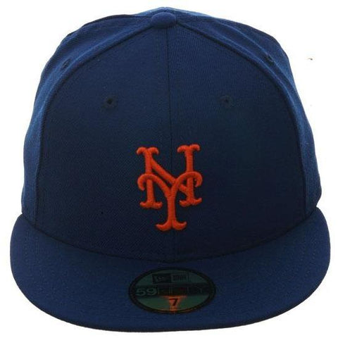 Exclusive New Era 59Fifty New York Mets Game w/ Gray Undervisor Fitted Hat - Royal