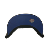 Exclusive New Era 59Fifty New York Yankees Matte Metal  w/ blue undervisor Hat - Black, Black