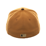 Exclusive New Era New York Yankees Metal Hat - 2T Tan, Brown