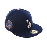 Exclusive New Era 59Fifty Los Angeles Dodgers 60th Anniversary Patch Hat - Royal