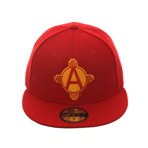 Exclusive New Era 59Fifty Albuquerque Dukes Alternate Hat - Red