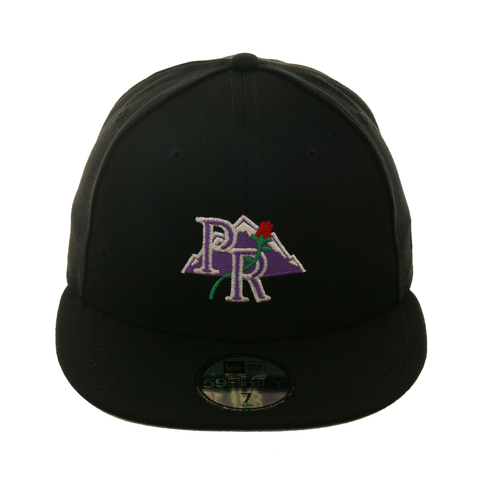 Exclusive New Era 59Fifty Portland Rockies Hat - Black