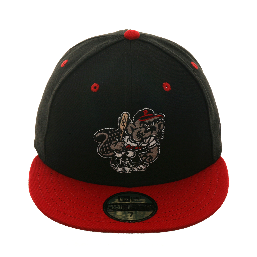 Exclusive New Era Portland Beavers 1993  Hat - 2T Black, Red