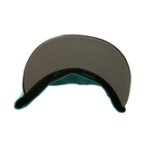 Exclusive New Era 59Fifty Florida Marlins 25th Anniversary Patch Hat - 2T Teal, Black