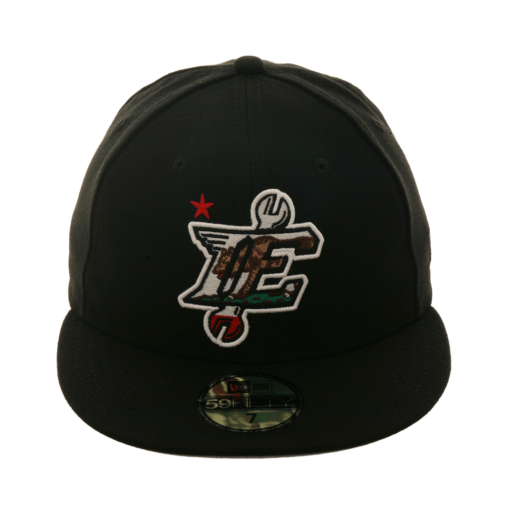 Exclusive New Era 59Fifty 66ers California Flag Hat - Black