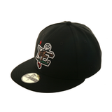 Exclusive New Era 59Fifty 66ers California Flag Hat - Black