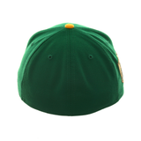 Exclusive New Era 59Fifty Oakland Athletics 50th Anniversary Patch Home Hat - 2T Green , Gold