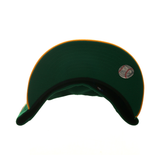 Exclusive New Era 59Fifty Oakland Athletics 50th Anniversary Patch Home Hat - 2T Green , Gold