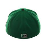 Exclusive New Era 59Fifty W.T Diamond Jaxx Hat - 2T Kelly Green, Black