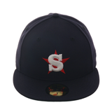 Exclusive New Era 59Fifty San Bernardino Spirit Hat - Navy