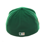 New Era 59Fifty Oakland Athletics Alternate "50th Anniversary Patch" Hat - Kelly Green, White