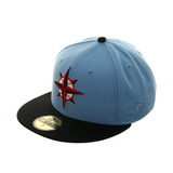 Exclusive New Era 59Fifty Seattle Mariners 1997 Hat - 2T Light Blue, Black