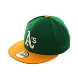 Exclusive New Era 59Fifty Athletics 1971 Hat - 2T Kelly Green, Gold