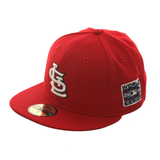 New Era 59Fifty St. Louis Cardinals 2006 World Series Patch Hat - Red