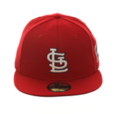 New Era 59Fifty St. Louis Cardinals 2006 World Series Patch Hat - Red