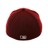 New Era Authentic Collection Turn Ahead The Clock Seattle Mariners Hat - 2T Maroon, Black