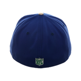 Exclusive New Era 59Fifty Seattle Seahawks 1976 Hat - 2T Royal, Metallic Silver