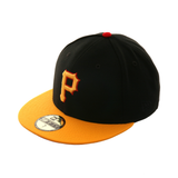 Exclusive New Era Pittsburgh Pirates Hat - 2T Black, Gold, Red