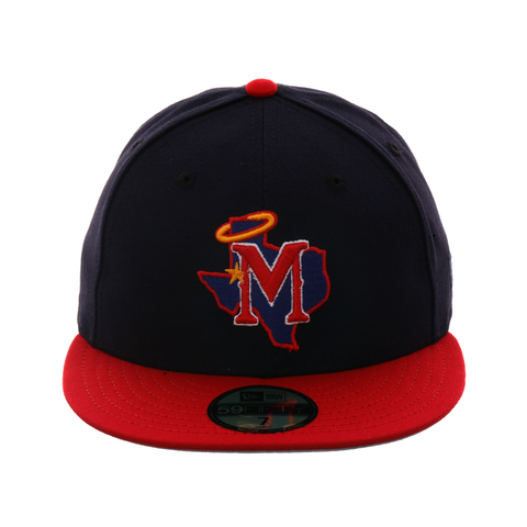 Exclusive New Era 59Fifty Midland Angels Hat - 2T Navy, Red