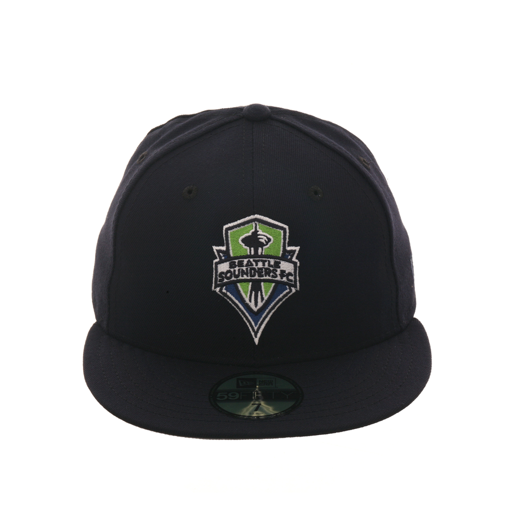 Exclusive New Era 59Fifty Seattle Sounders OTC Hat - Navy