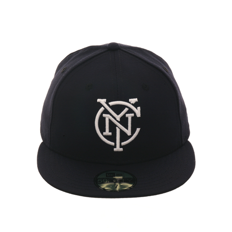 Exclusive New Era 59Fifty NYCFC Alternate Hat - Navy, White