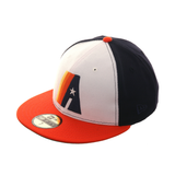 Exclusive New Era 59Fifty Houston Astros Concept Hat - 2T White, Orange, Navy