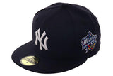 New Era 59Fifty New York Yankees 1998 World Series Patch Hat - Navy