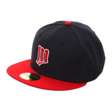 Exclusive New Era 59Fifty Minnesota Twins M Hat - 2T Navy, Red