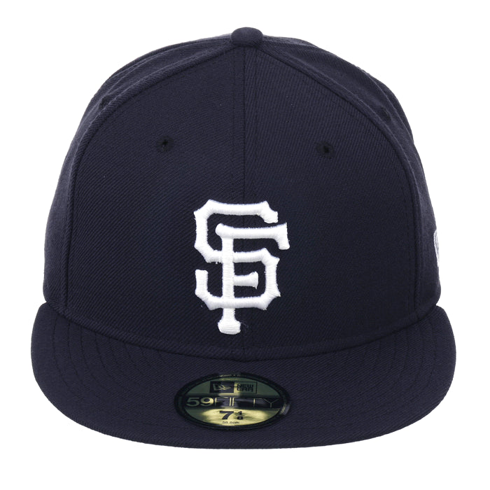 New Era 59Fifty San Francisco Giants Hat  - Navy, White